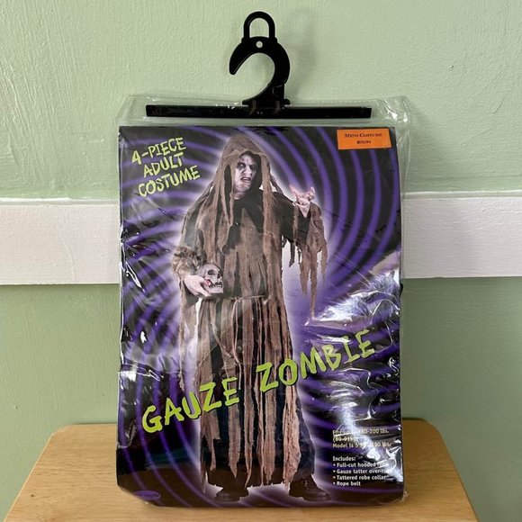 Halloween Costume - 4 Piece Adult GAUZE ZOMBIE - Picture 3 of 7